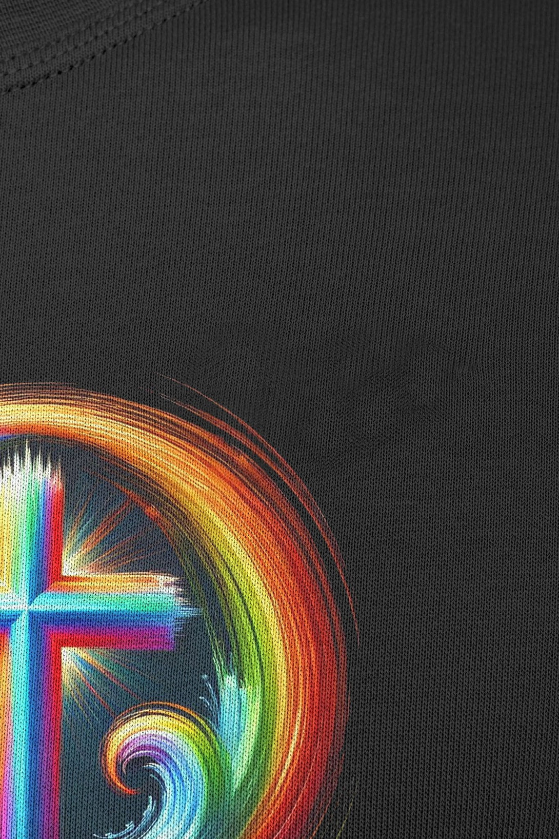 Rooted In Christ Jesus Is Light All Over Print Sweater - Christ Color