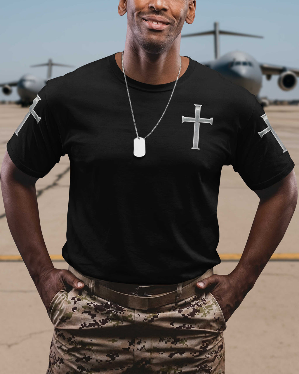 Once A Marine Always Faithful Semper Fi In Christ T-Shirt