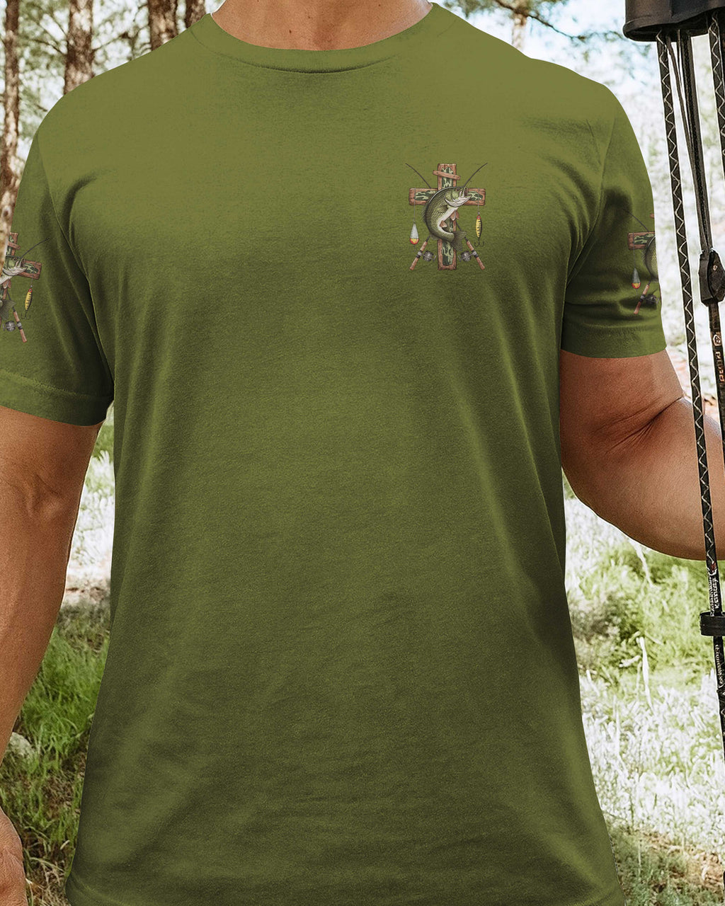 Jesus Is My Savior Fishing Is My Therapy T-Shirt