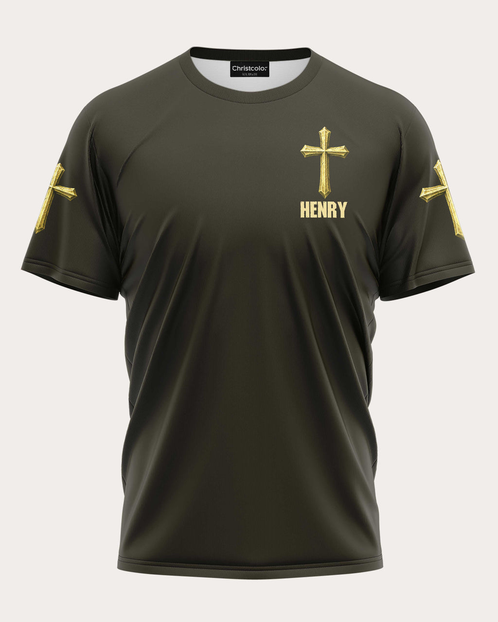 God is my Father Hunters are my brothers All Over Print Custom Name T-Shirt