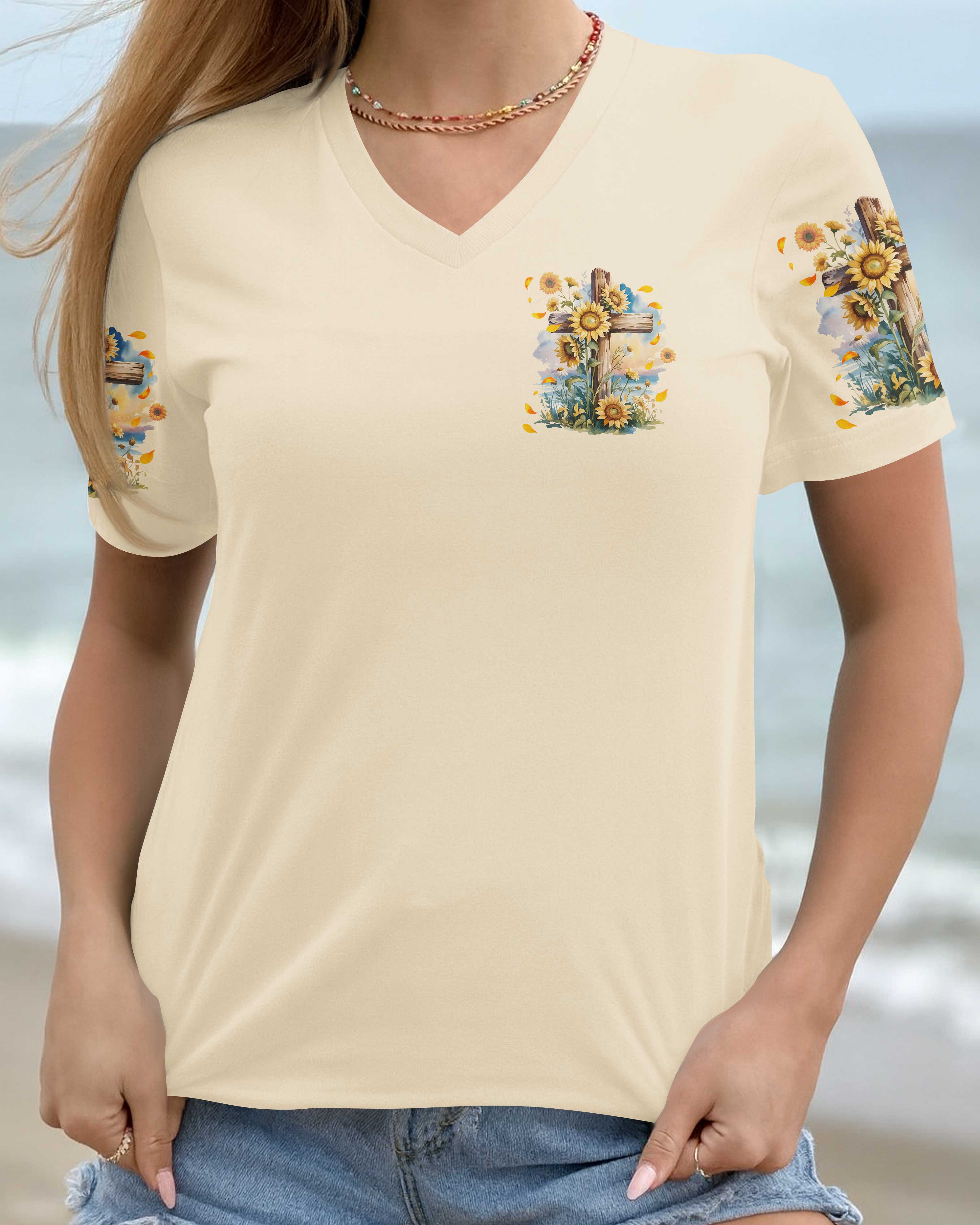 Like Sunflowers To The Light My Soul Turns To Christ T-Shirt