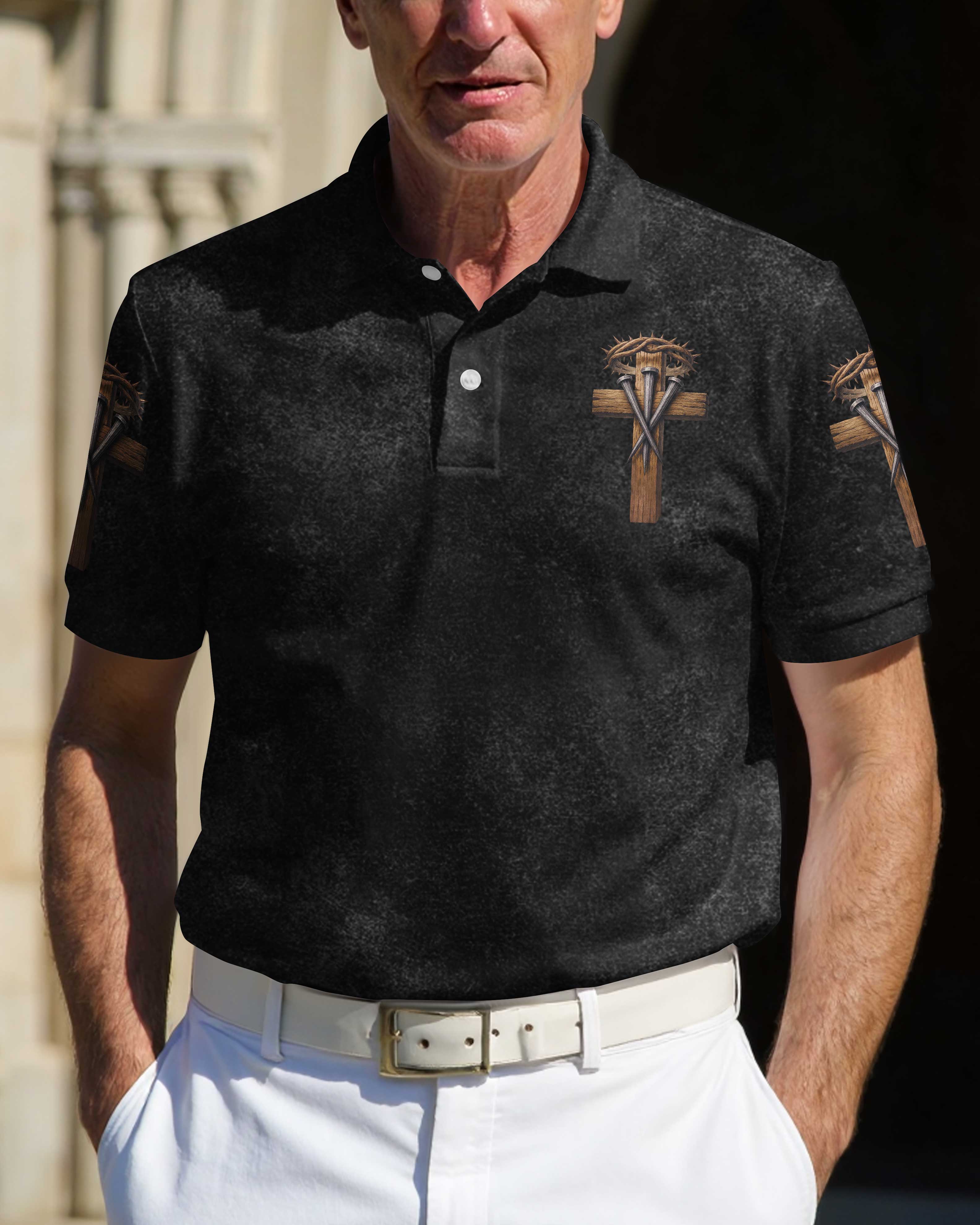 One Cross Three Nails Forgiven T-Shirts