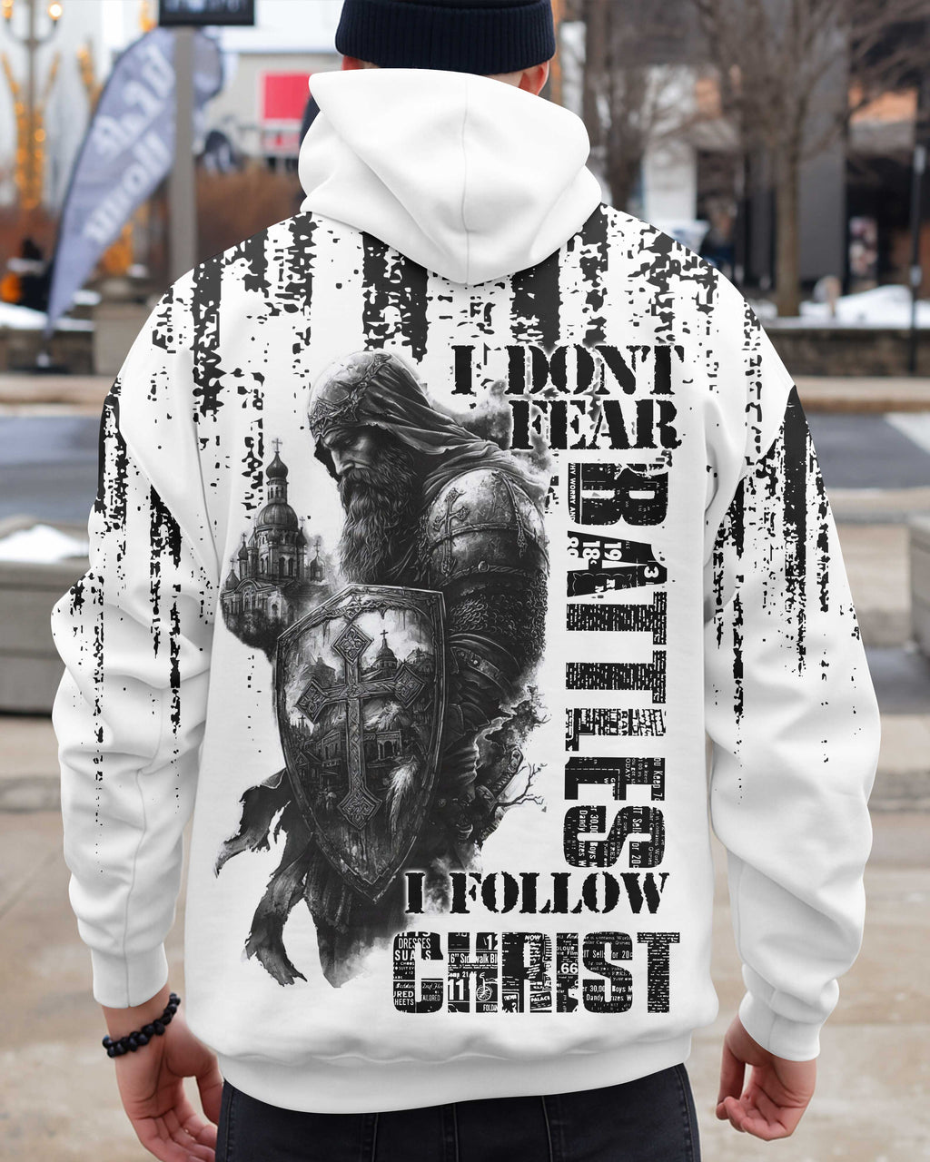 I Don't Fear Battles I Follow Christ T-Shirt