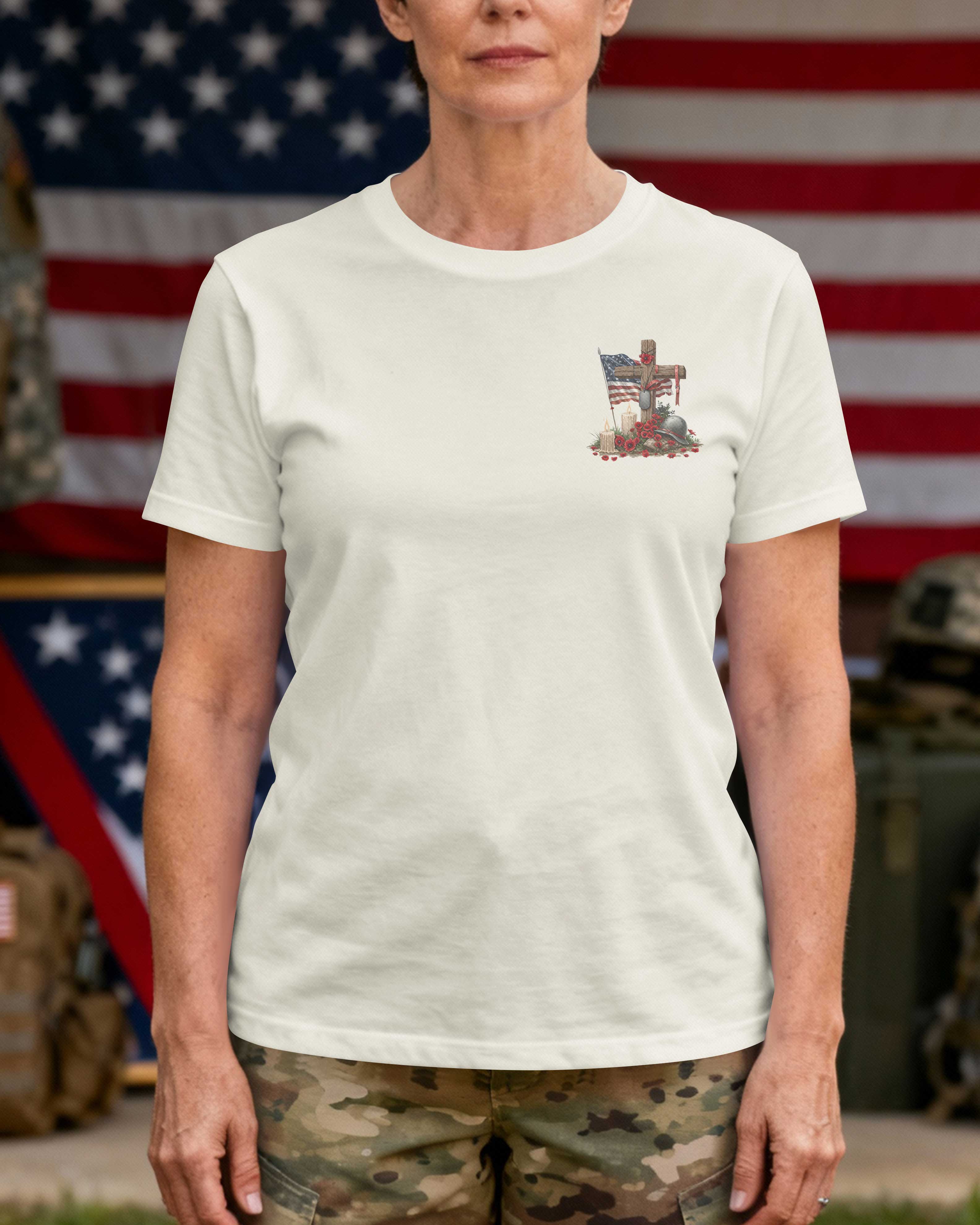 My Service Lives In These Symbols My Peace Lives In Christ T-Shirt