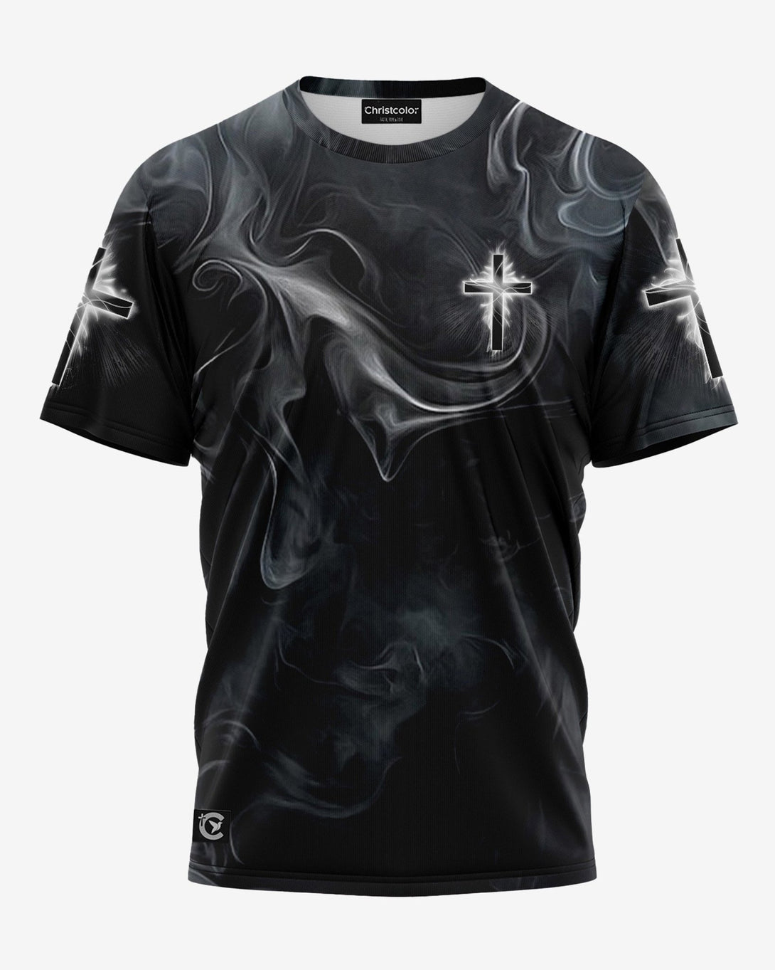 A Child Of God A Man Of Faith All Over Print T-shirt - Christ Color