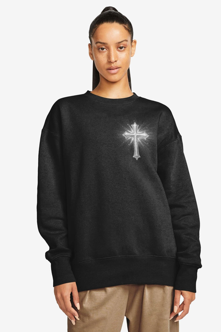 The Way The Truth And The Life All Over Print Sweater - Christ Color