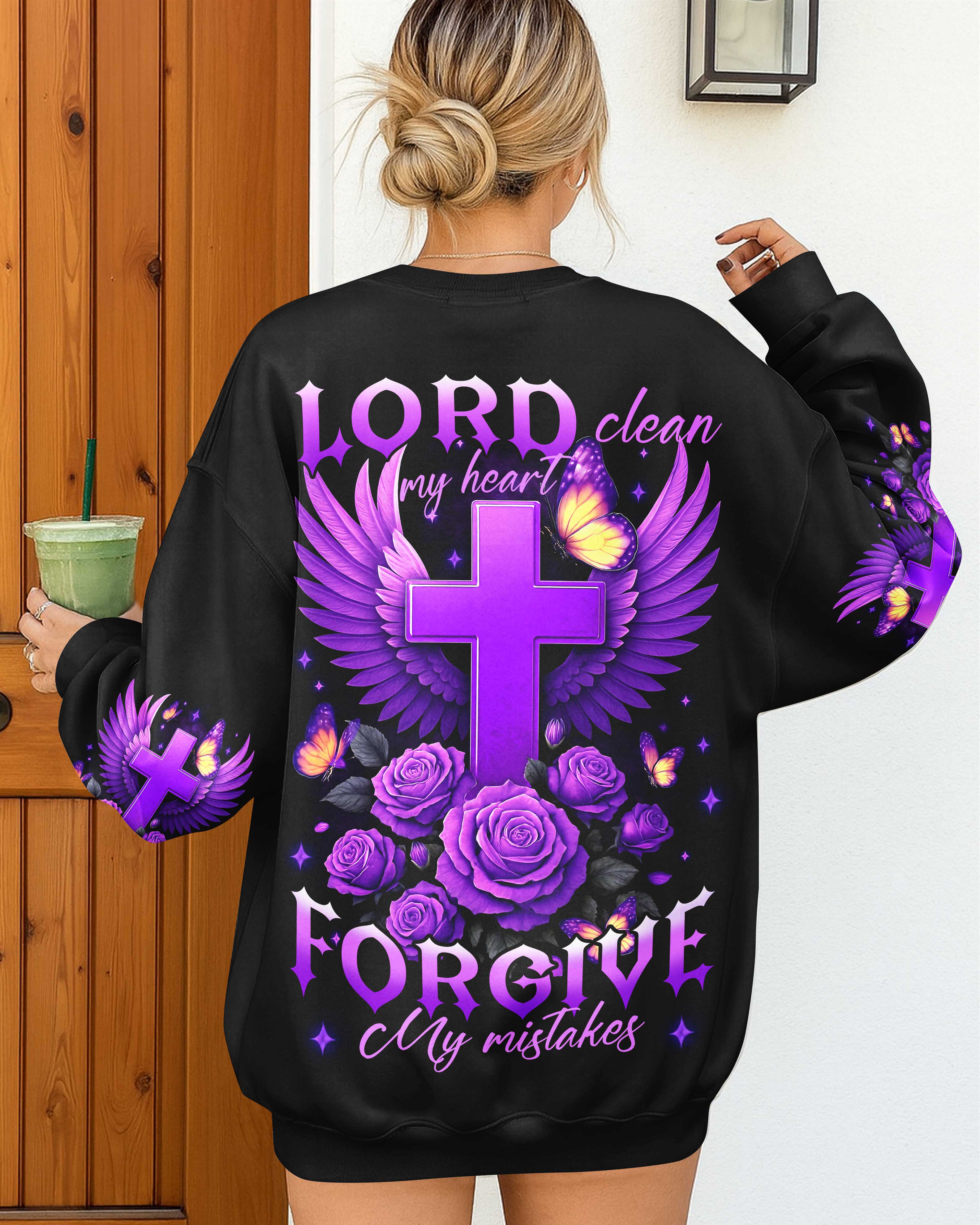 Lord Clean My Heart Forgive My Mistakes T-Shirts