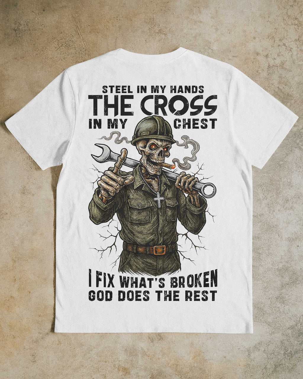 Steel In My Hands All Over Print T-Shirt