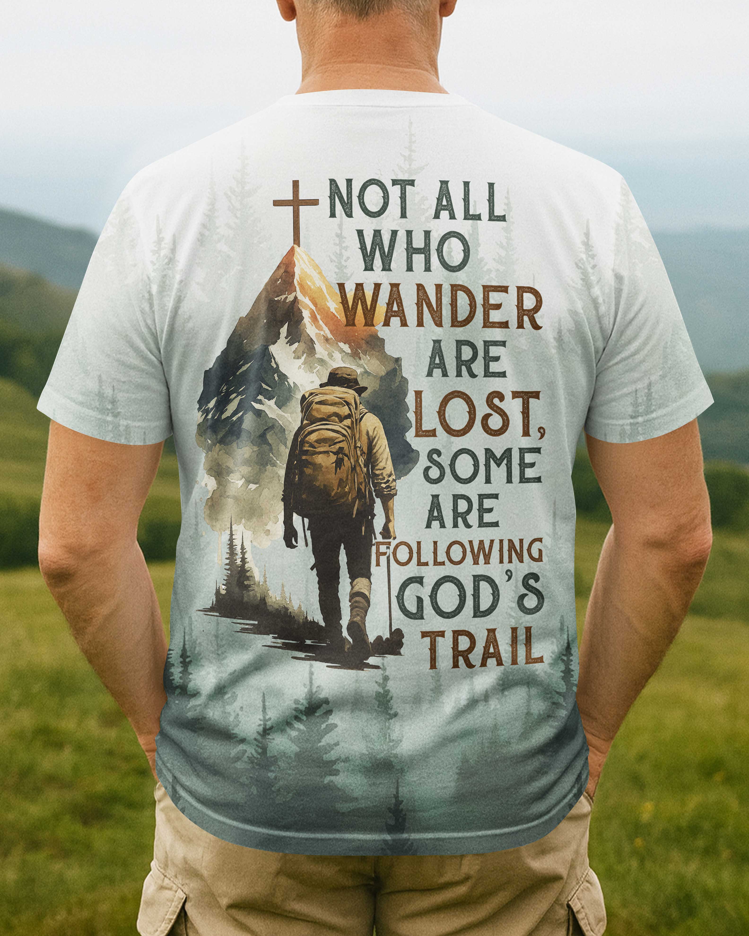 Not All Who Wander Are Lost All Over Print T-Shirt