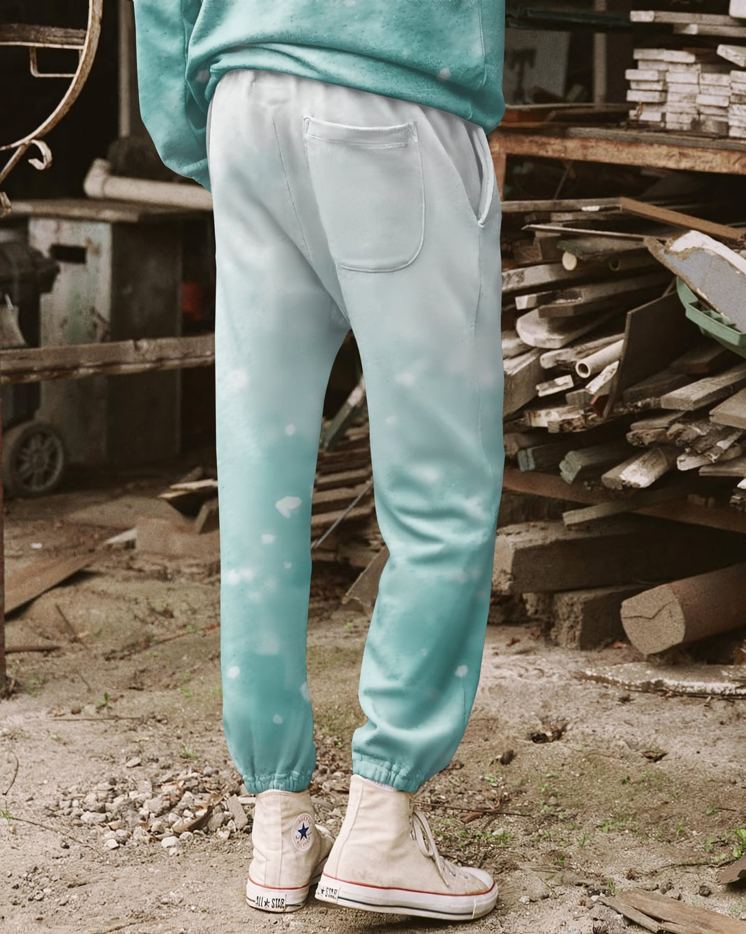 Jesus Is My Living Hope All Over Print Jogger Pants - Christ Color