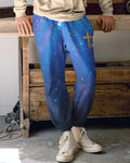 Faith Can Move Mountains All Over Print Jogger Pants - Christ Color