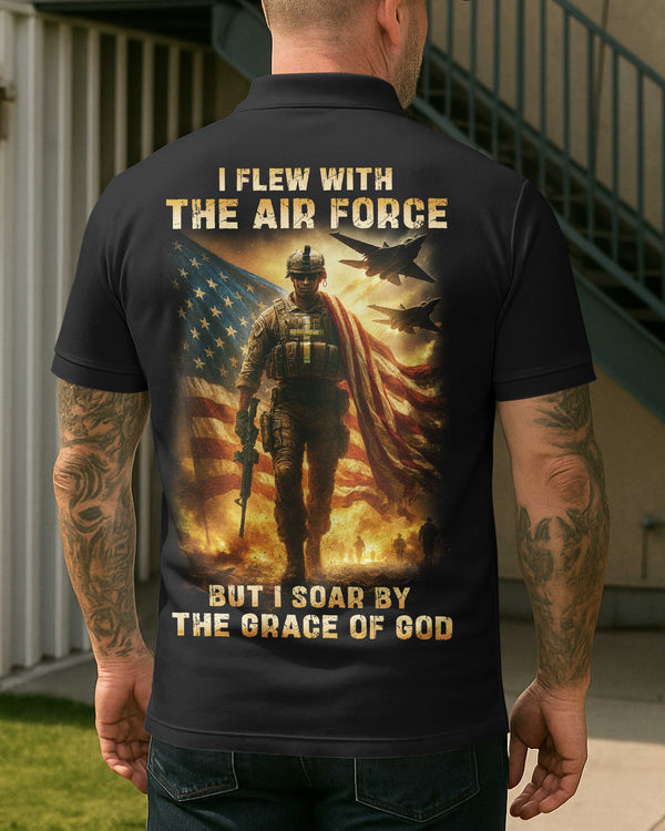I Flew With The Air Force Polo