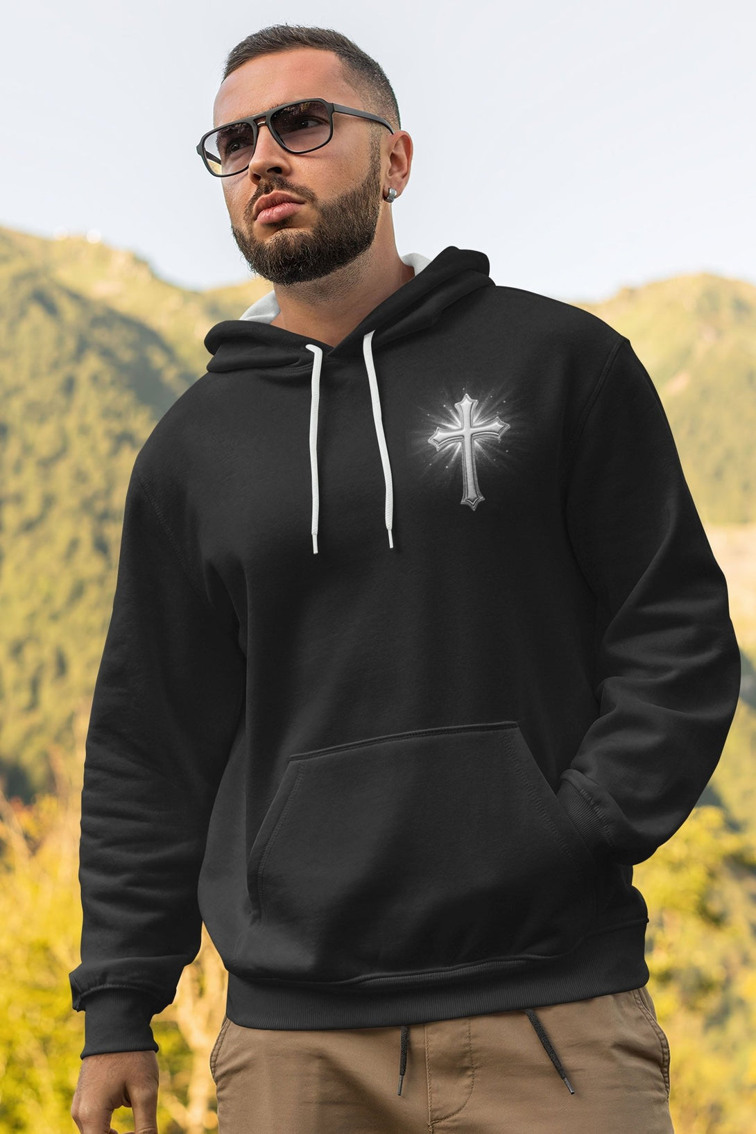 The Way The Truth And The Life All Over Print Hoodie - Christ Color