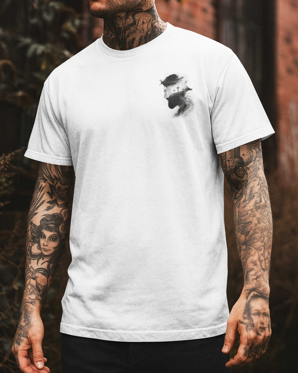 Some Men Wear Armor I Wear The Blood Of Christ T-Shirt