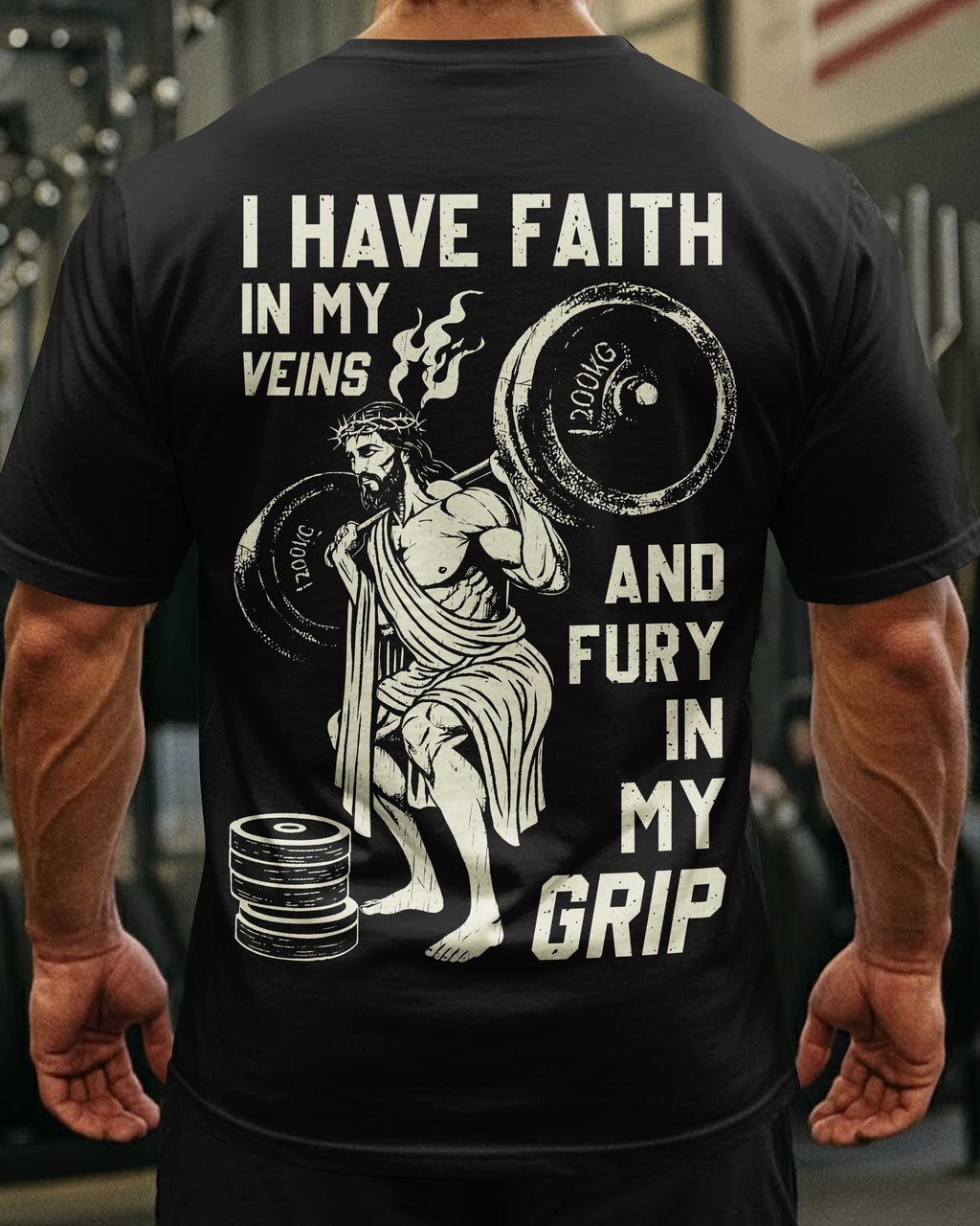 I Have Faith In My Veins All Over Print T-Shirt