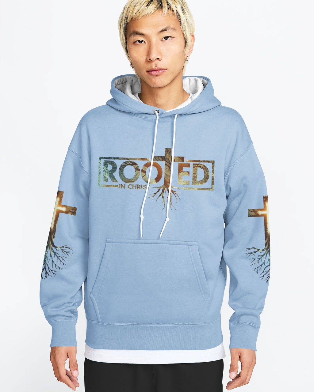 Woman Of Faith Rooted In Christ All Over Print Hoodie - Christ Color