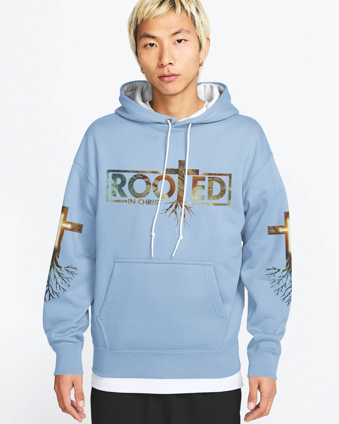 Woman Of Faith Rooted In Christ All Over Print Hoodie - Christ Color