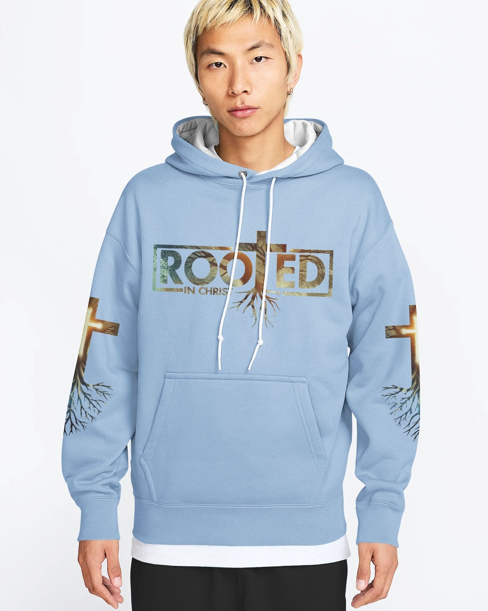 Woman Of Faith Rooted In Christ All Over Print Hoodie - Christ Color