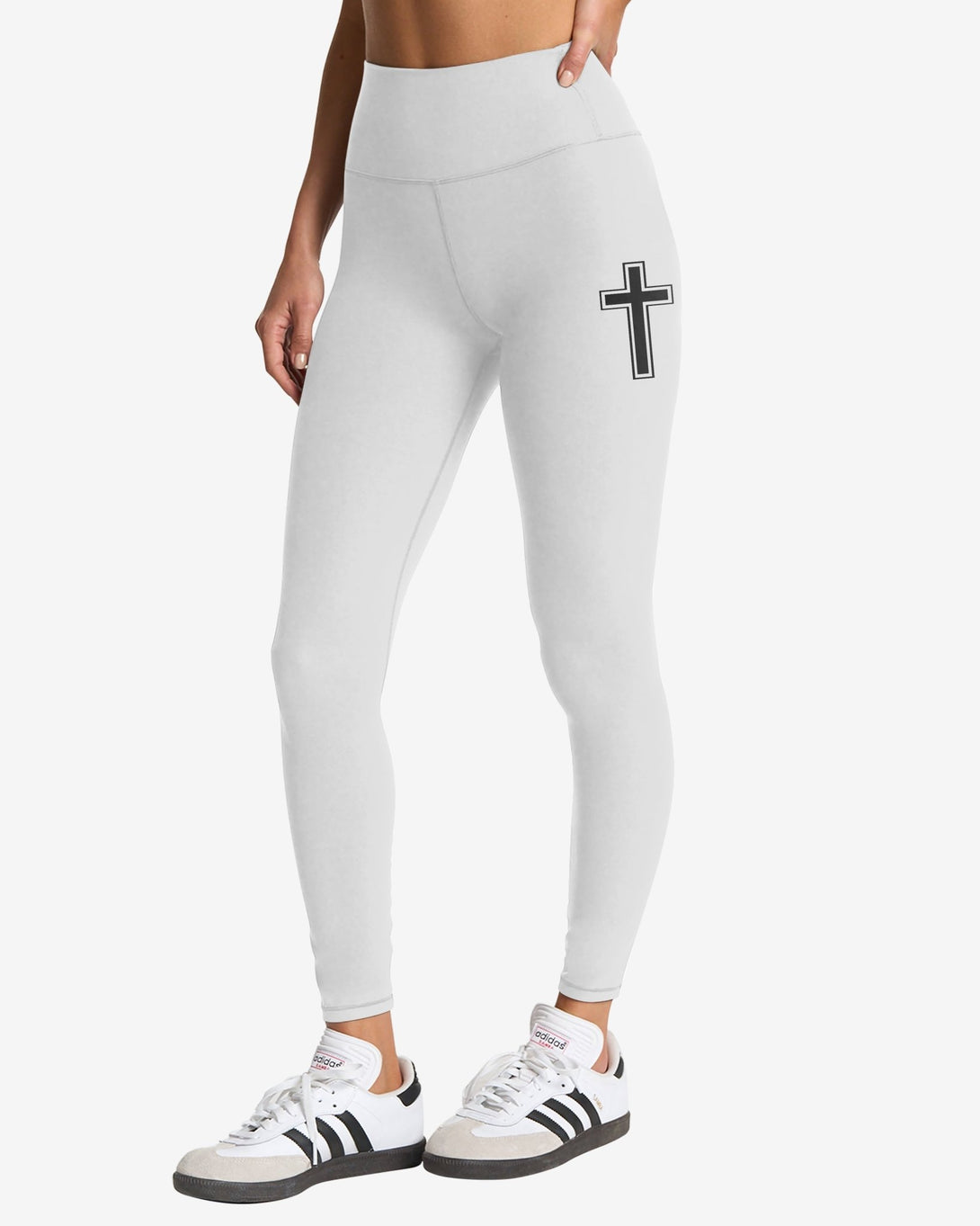 My Soul Is Protected By The Armor Of God All Over Print Leggings - Christ Color