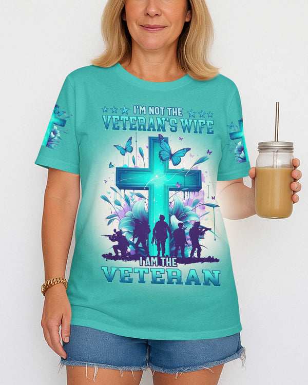 I'm Not The Veteran's Wife All Over Print T-Shirt