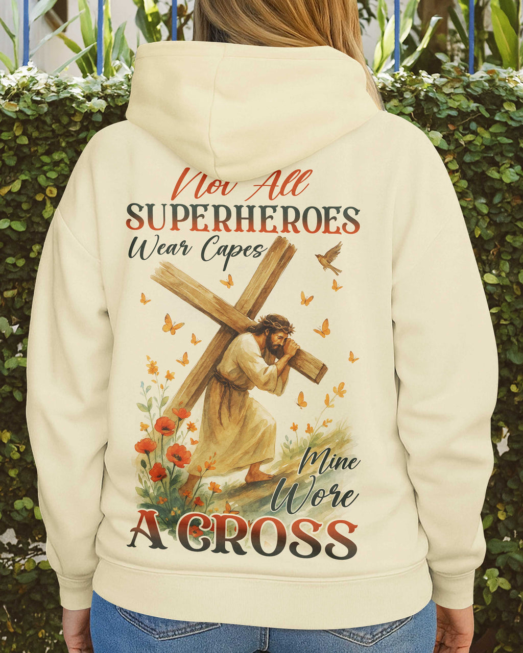 Not All Superheroes Wear Capes Zip Hoodie
