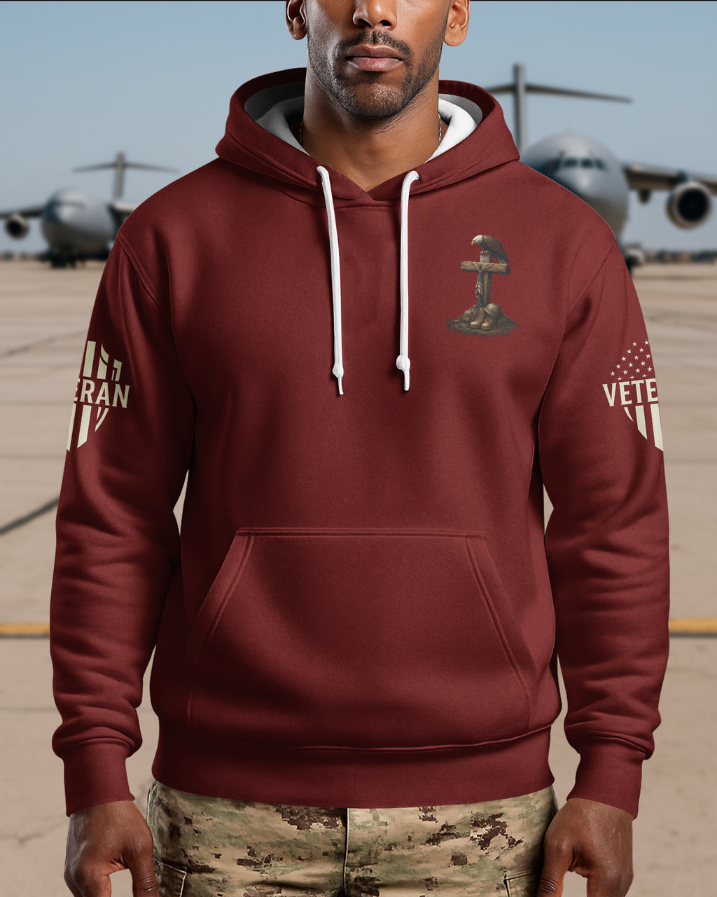 Veteran By Duty Christian By Choice Hoodie