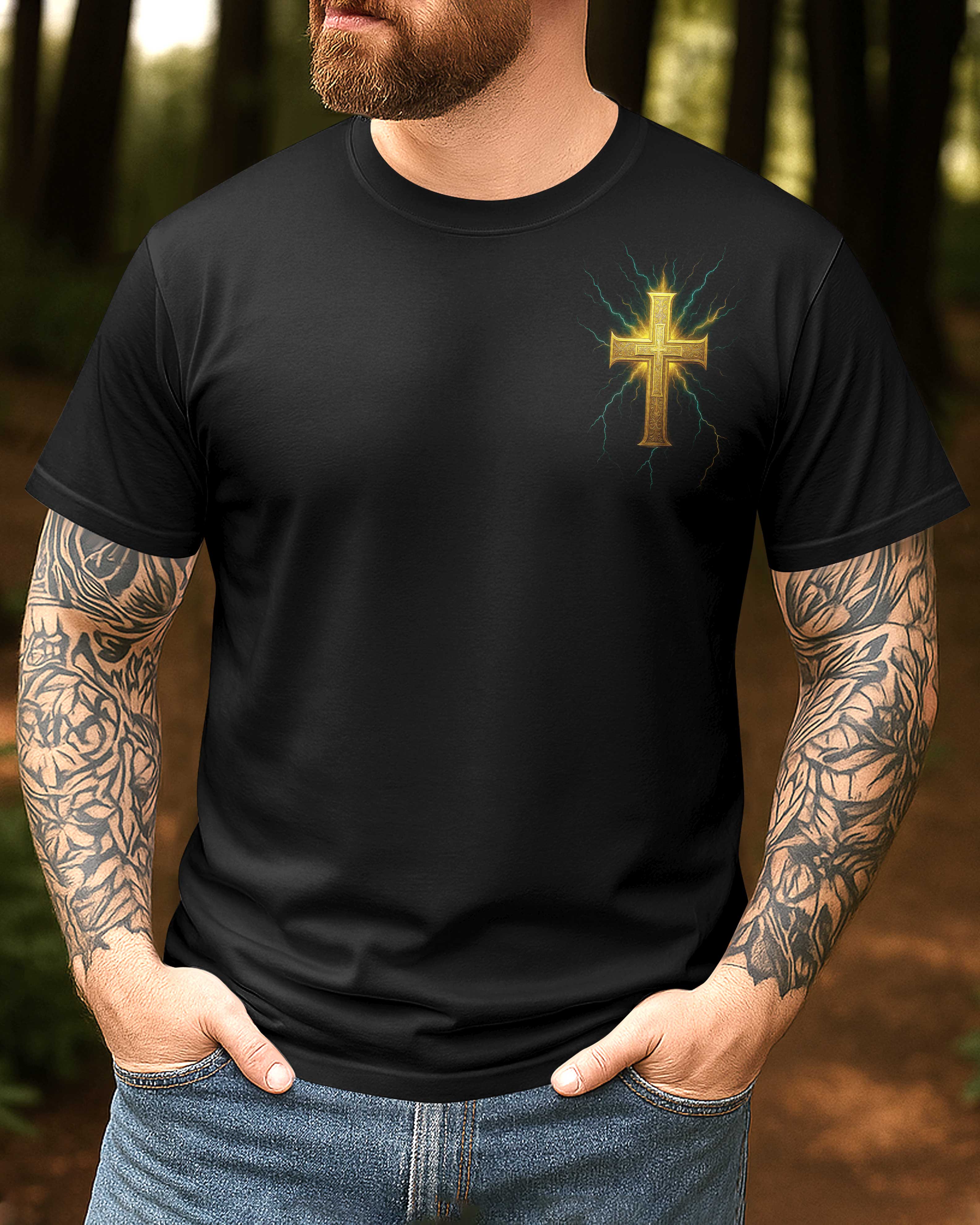 Jesus Leads I Follow All Over Print T-Shirt