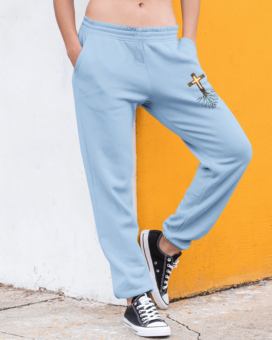 Woman Of Faith Rooted In Christ All Over Print Jogger Pants - Christ Color