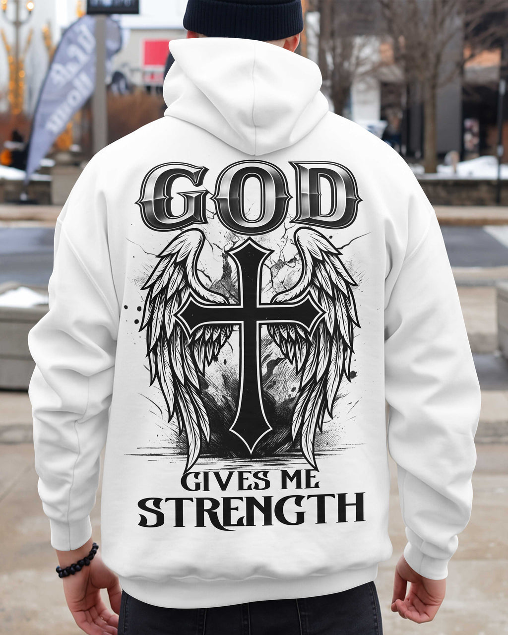 God Gives Me Strength T-Shirt