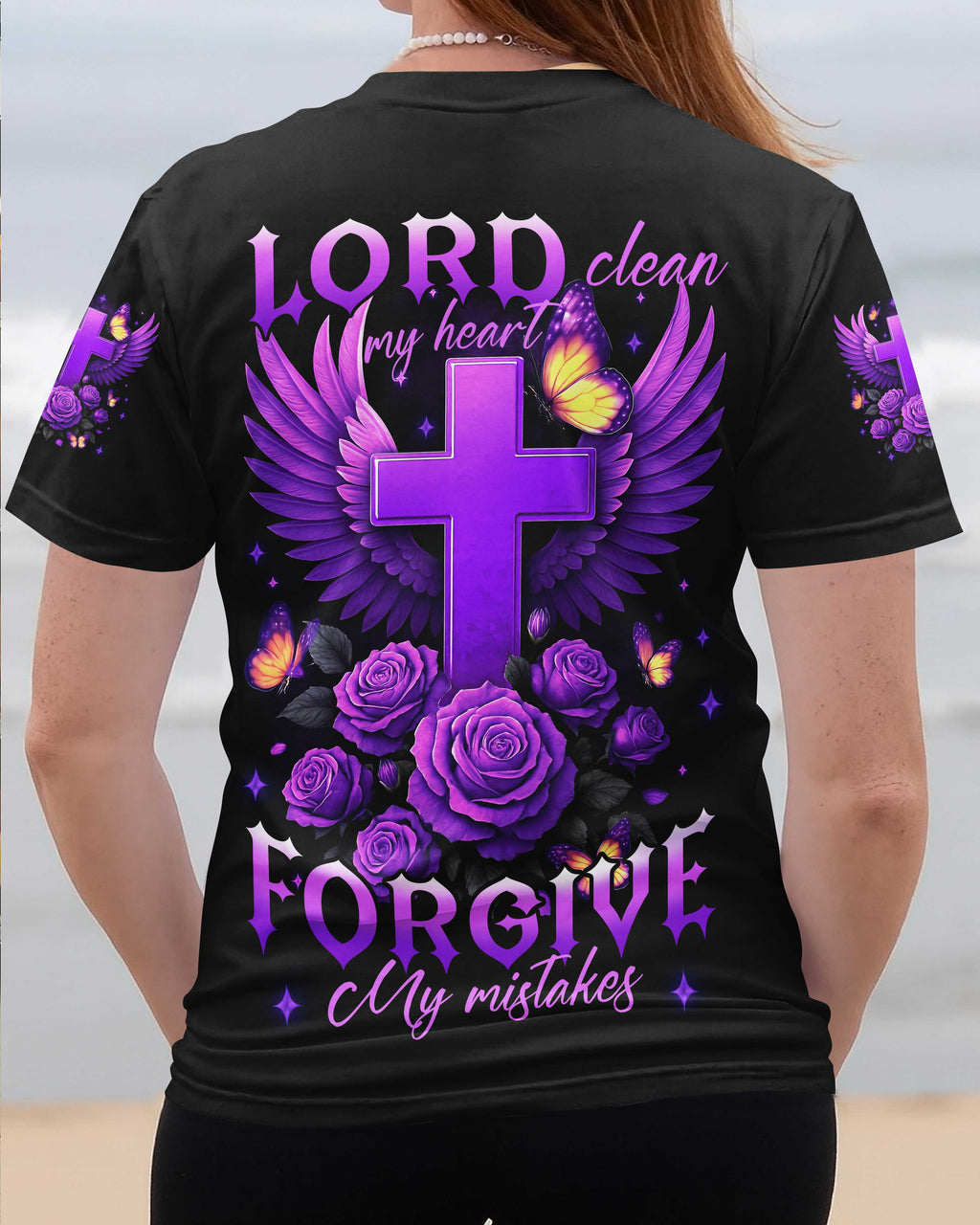 Lord Clean My Heart Forgive My Mistakes T-Shirts