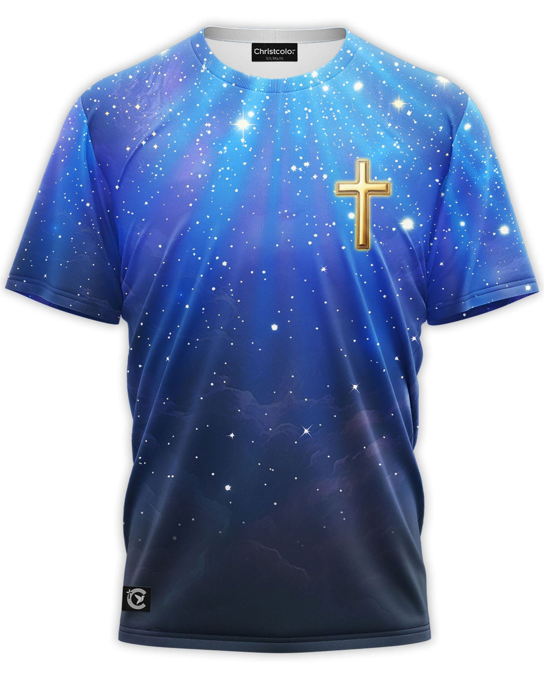 Faith Can Move Mountains All Over Print T-shirt - Christ Color