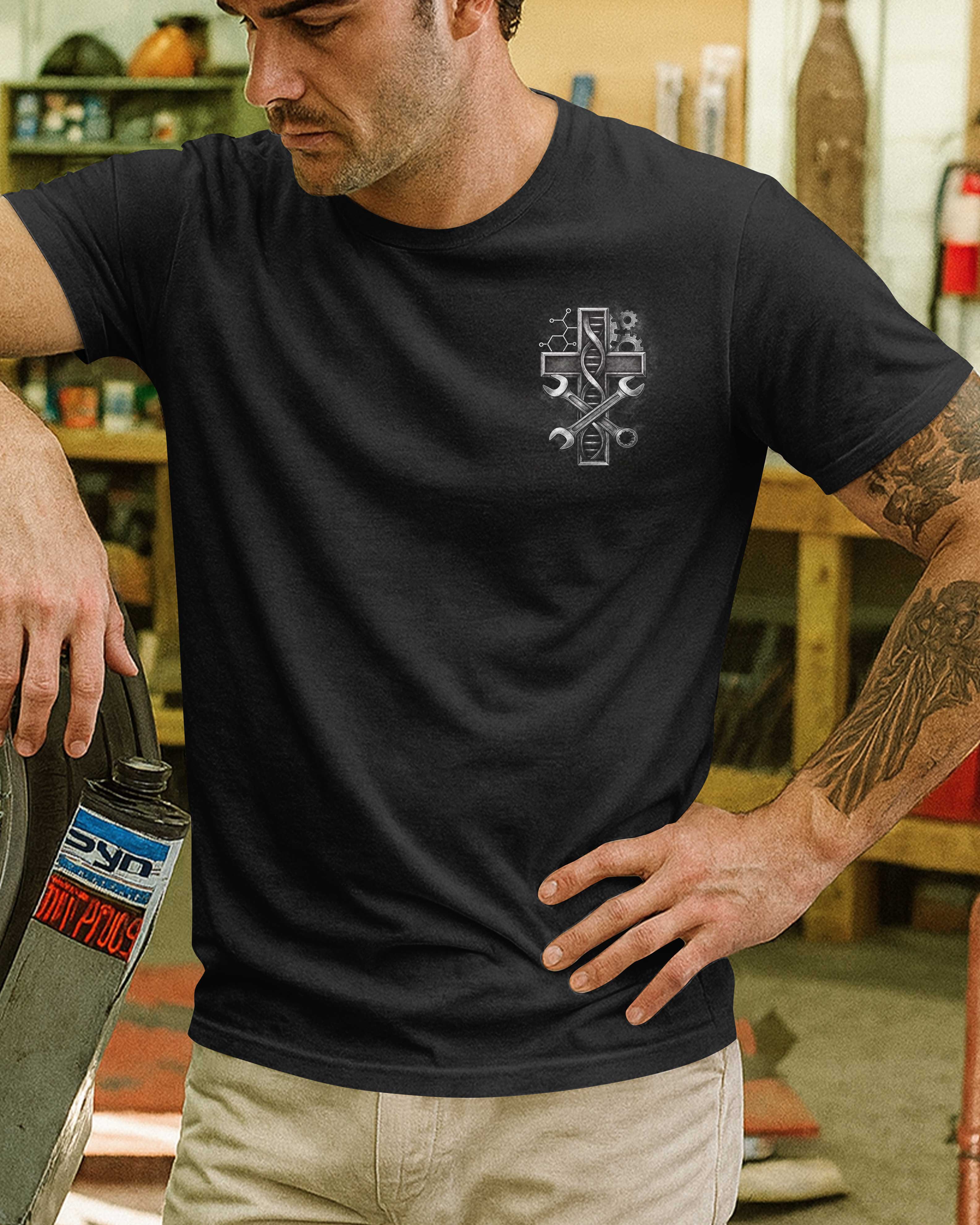 I Ain't Built I'm Wired This Way All Over Print T-Shirt