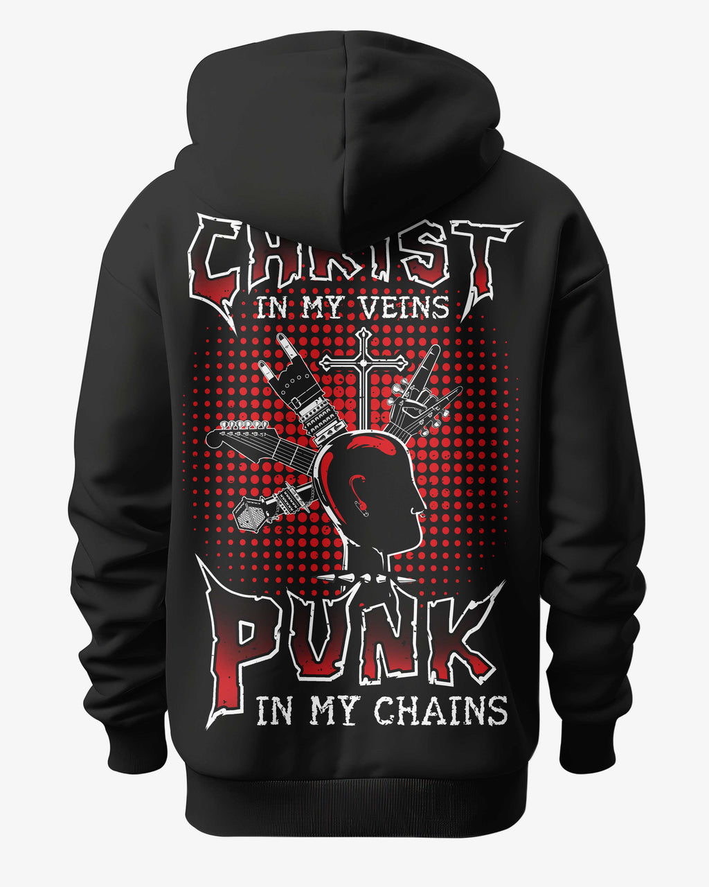Christ In My Veins Punk In My Chains T-Shirt