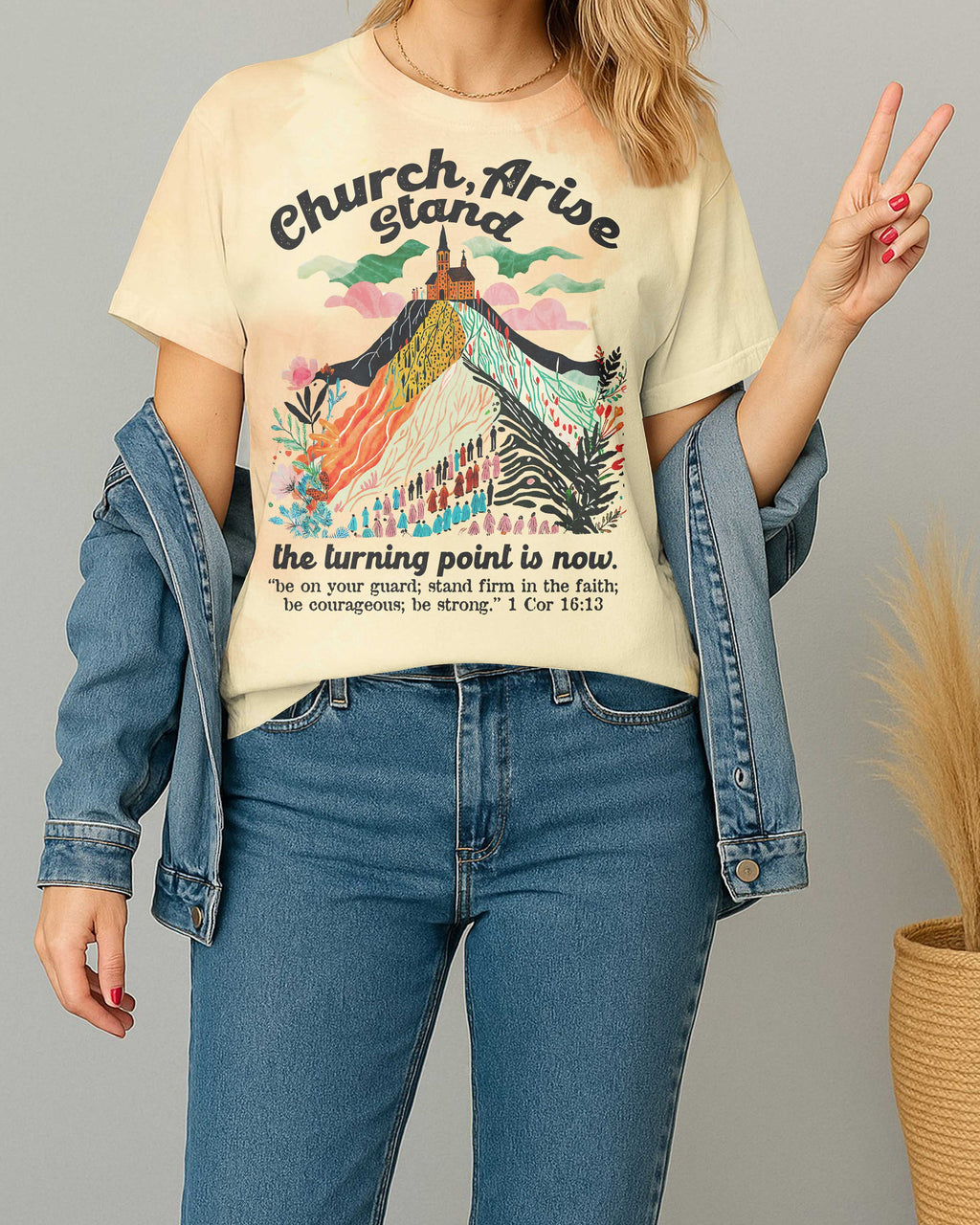 Church Arise Stand The Turning Point Is Now T-Shirt