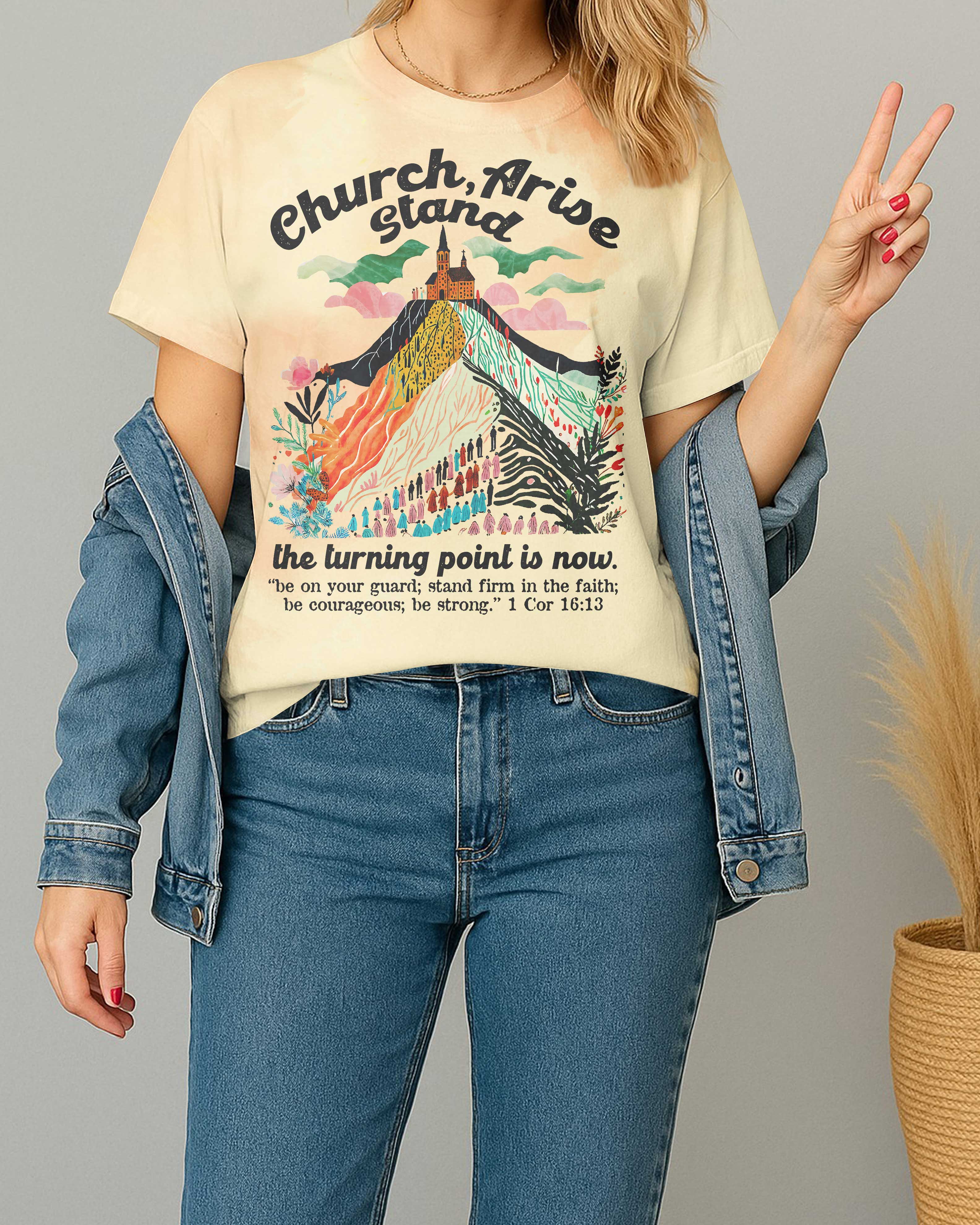 Church Arise Stand The Turning Point Is Now T-Shirt