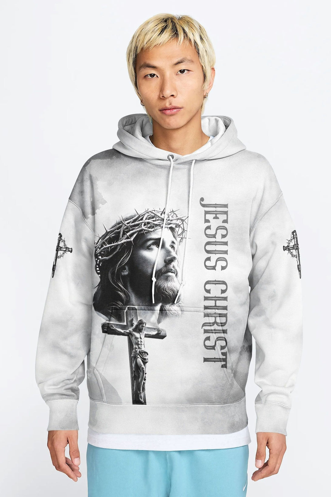 Yet He Chose Me All Over Print Hoodie - Christ Color