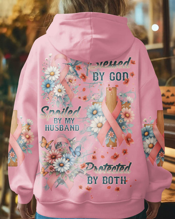 Blessed By God Spoiled By My Husband Protected By Both Shirts