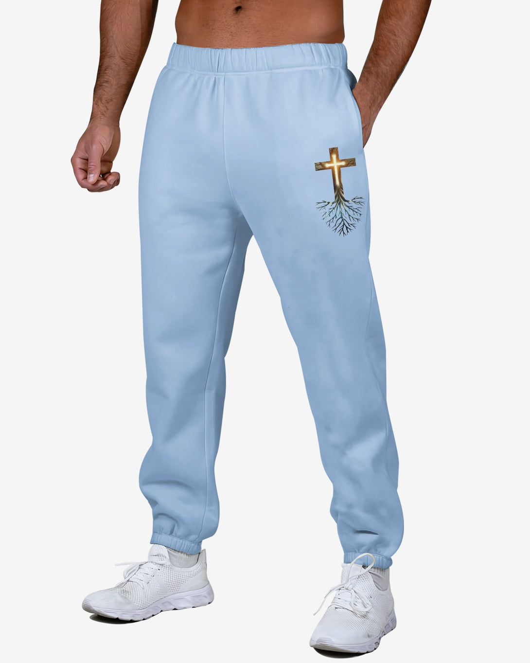 Woman Of Faith Rooted In Christ All Over Print Jogger Pants - Christ Color