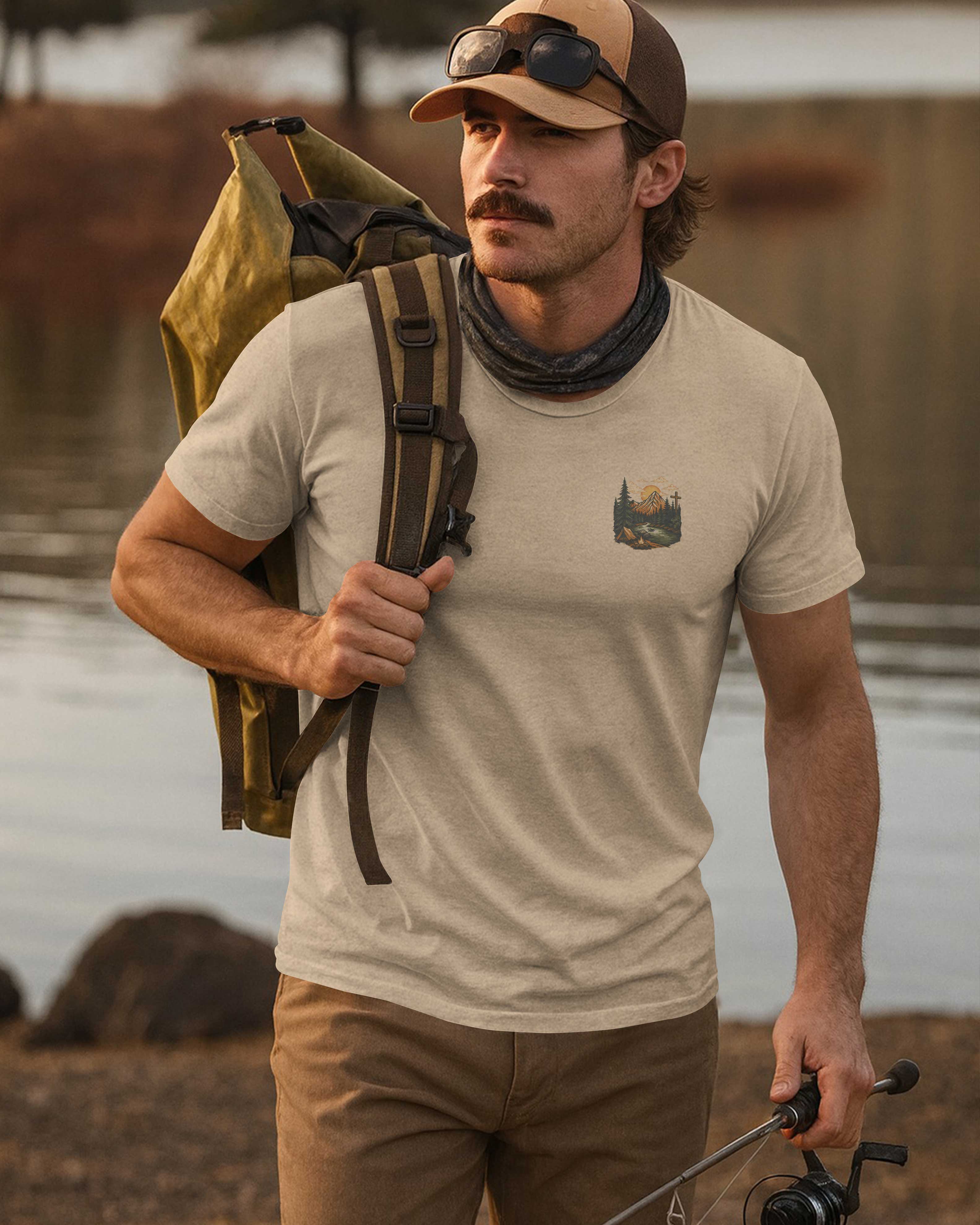 The Mountains Call And My Faith Leads The Way T-Shirt