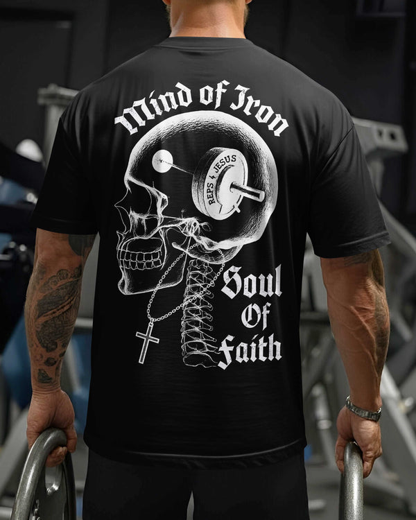 Mind Of Iron Soul Of Faith All Over Print T-Shirt