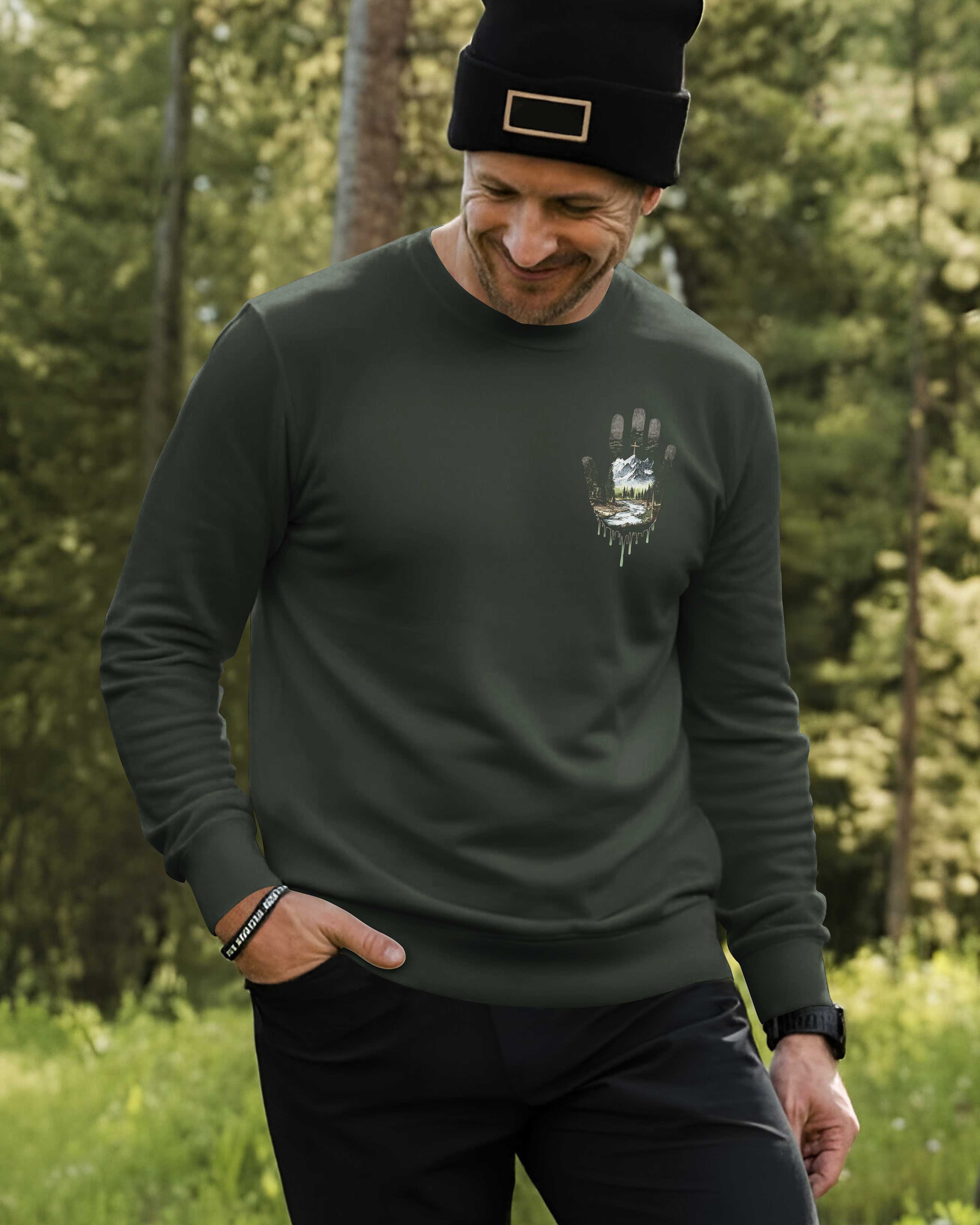 I'm A Hiker Of His Hills Sweater