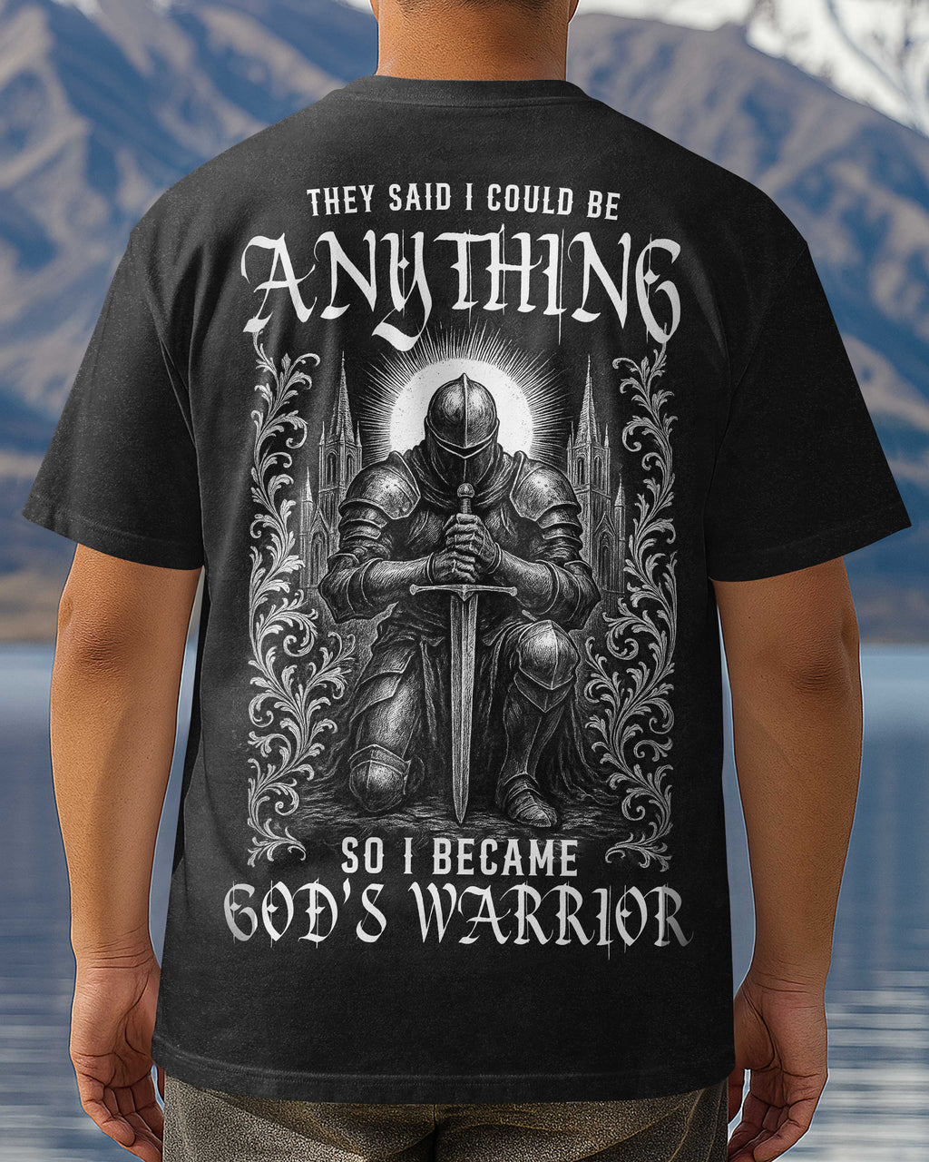 They Said I Could Be Anything All Over Print T-Shirt