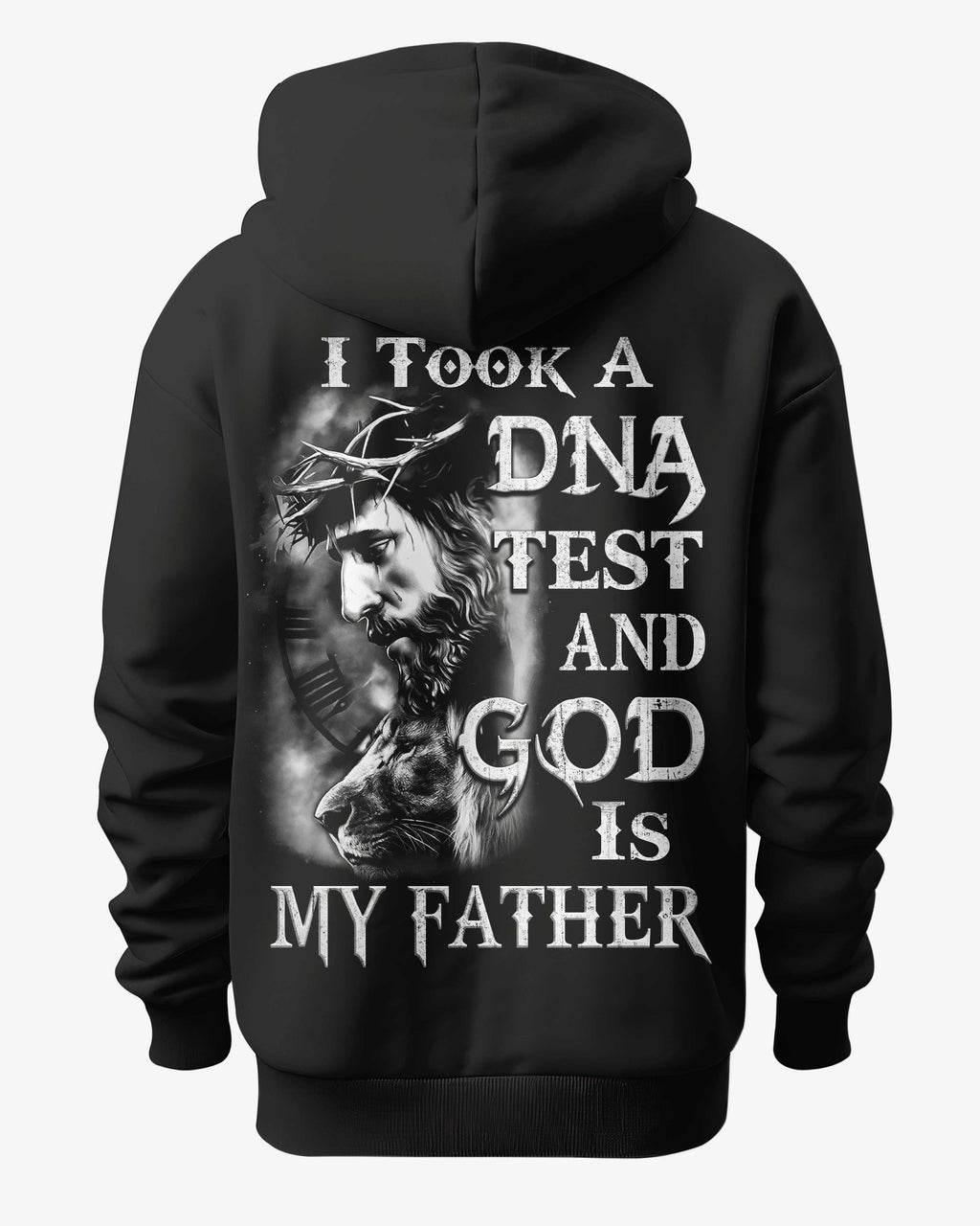 I Took A Dna Test And God Is My Father All Over Print Hoodie