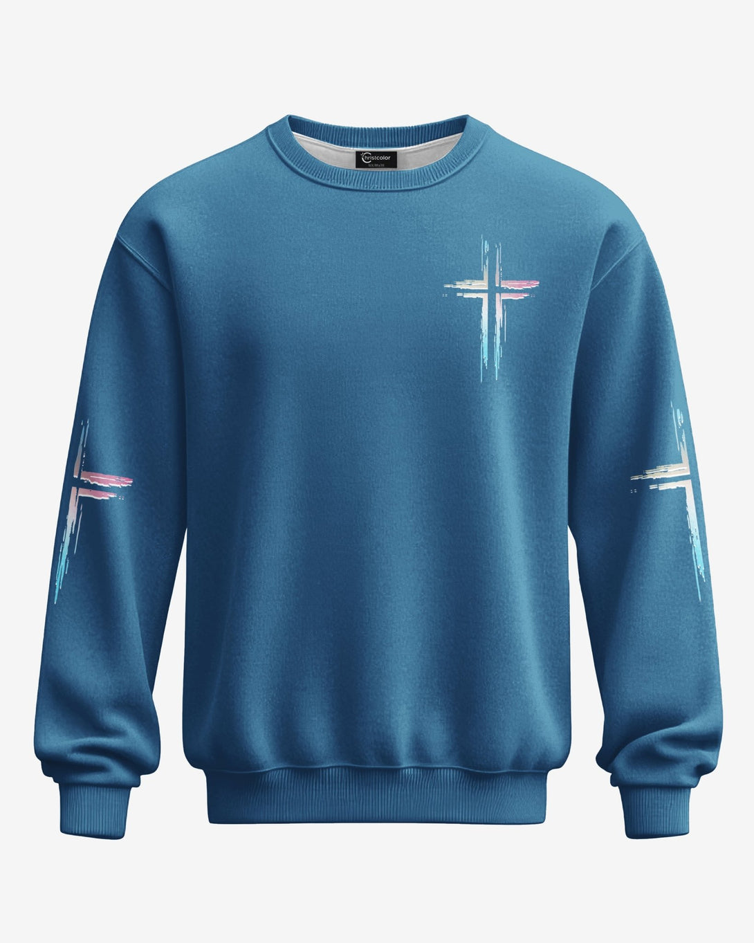 Unchanging In A Changing World All Over Print Sweater - Christ Color