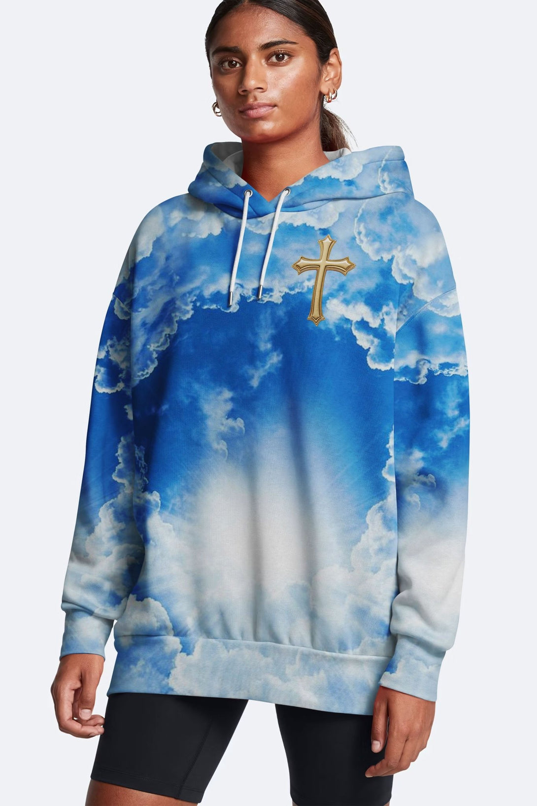 I Am The Way The Truth The Life All Over Print Hoodie - Christ Color