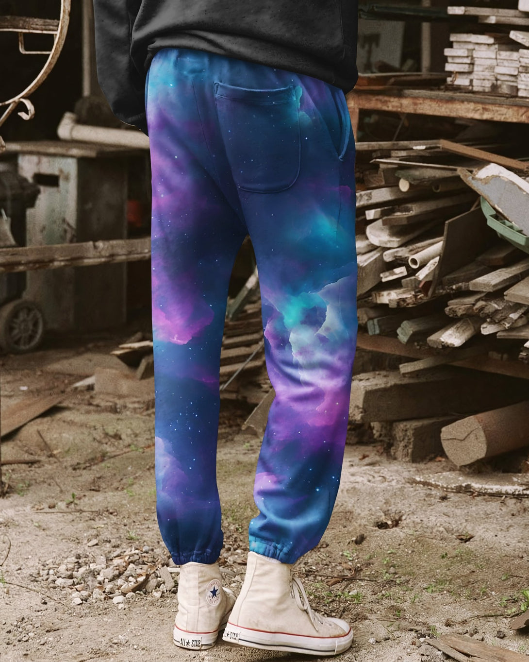 For We Walk By Faith Not By Sight All Over Print Jogger Pants - Christ Color