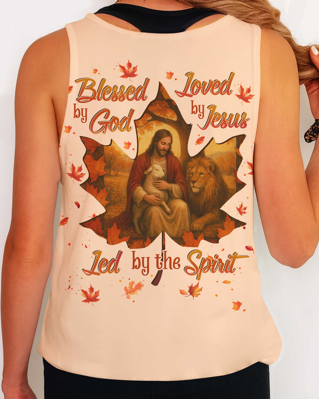 Blessed By God Loved By Jesus Led By The Spirit T-Shirts