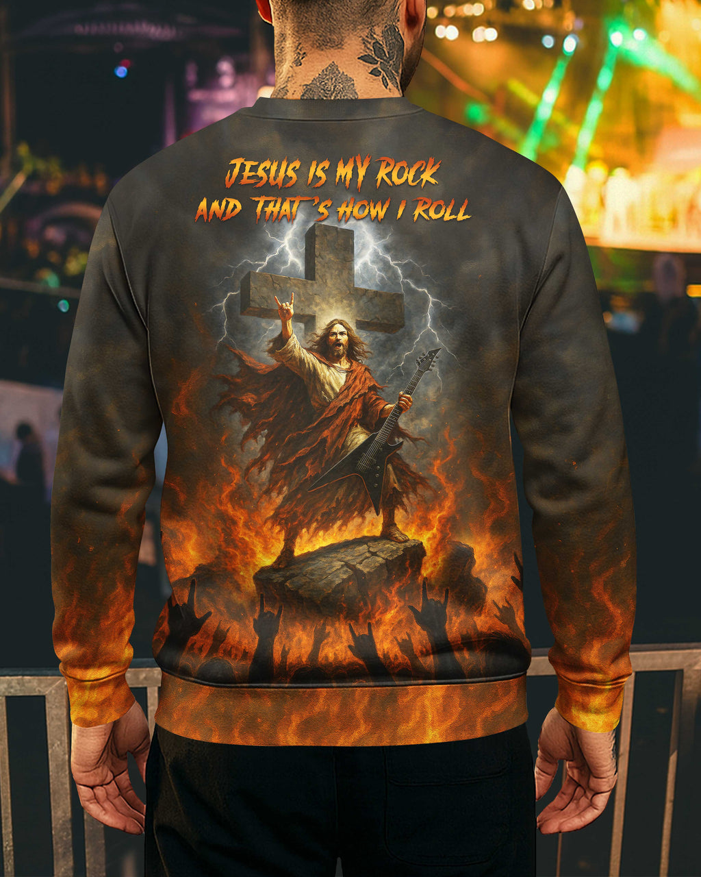 Jesus Is My Rock And That's How I Roll T-Shirt