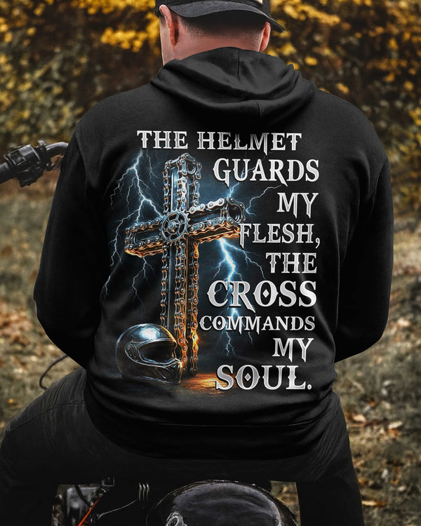 The Helmet Guards My Flesh Hoodie