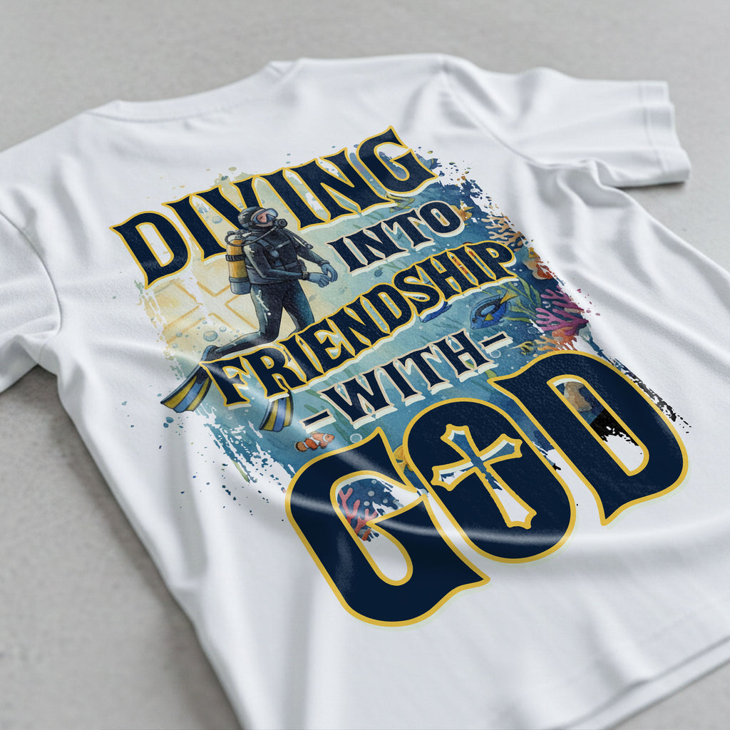 Diving Into Friendship With God T-Shirt